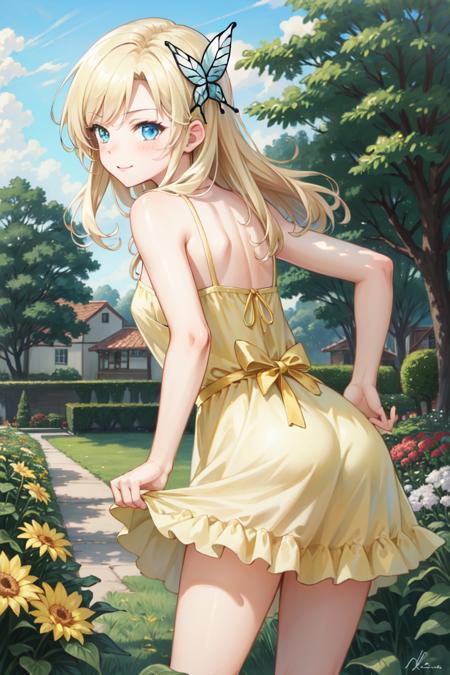 2484631-3779854588-masterpiece, best quality, absurdres, perfect anatomy, 1girl, solo, Sena Kashiwazaki, long hair, butterfly hair ornament, elegan.png